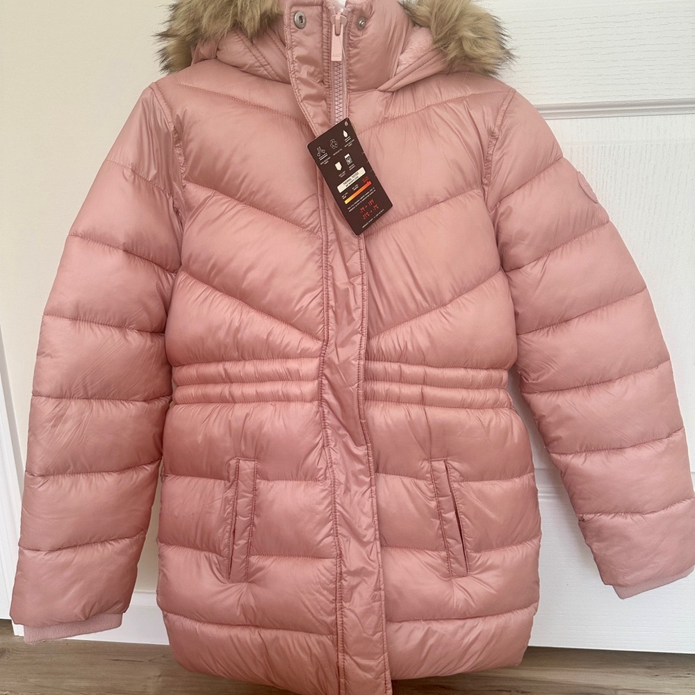 Abercrombie Kids Blush Puffer Jacket